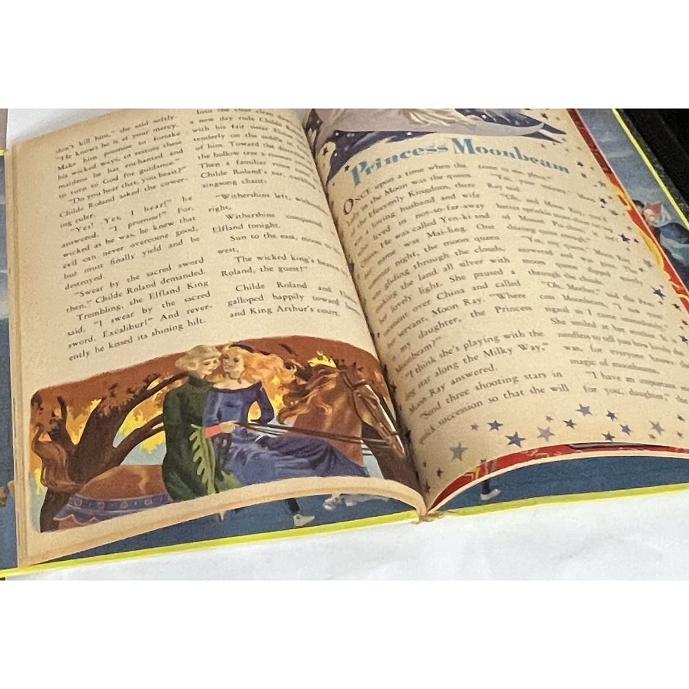 Vintage 1948 Let's Pretend Nila Mack Whitman CBS Radio Fairytales Book - Picture 14 of 16